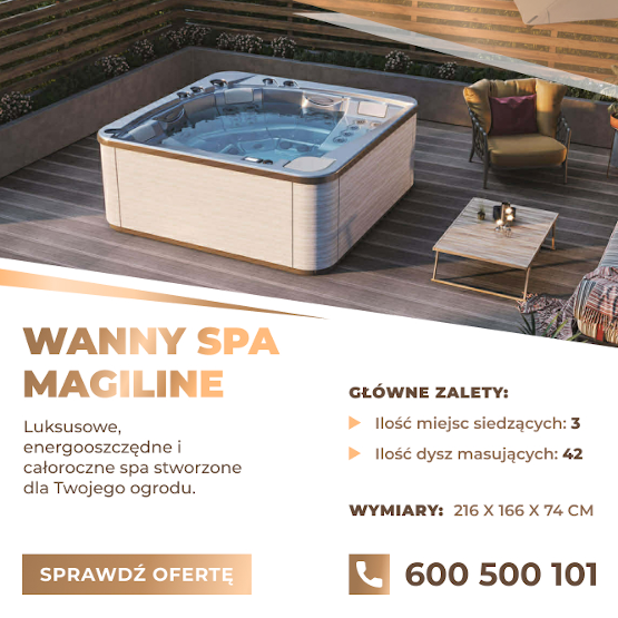 Nowoczesne wanny ogrodowe Gdańsk. Sprawdź sam!