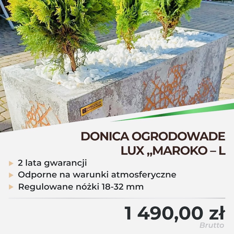 Solidne donice ogrodowe klasy premium.Sprawdź!
